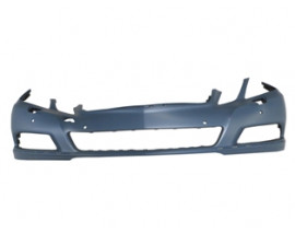 MERCEDES E CLASS- W212- 10/12; ÖN TAMPON (SİS/NİKELAJ/FAR YIKAMA/SENSÖR DELİKLİ)(ELEGANCE)(TW)