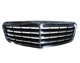 MERCEDES E CLASS- W212- 10/12; ÖN PANJUR NİKELAJLI 7 ÇITALI (İÇ PETEKLERİ SİYAH) (TYG)