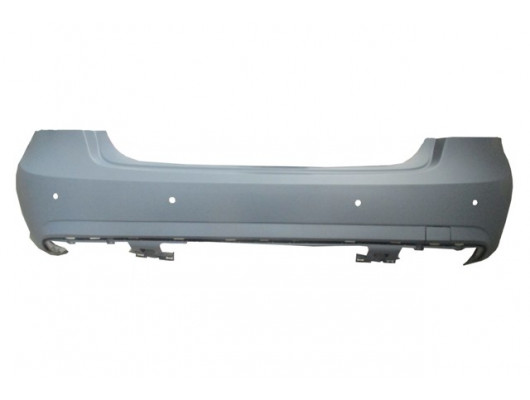 MERCEDES E CLASS- W212- 10/12; ARKA TAMPON GRİ(SENSÖR DELİKLİ/ÇEKİ DEMİR KAPAKLI(KARLIKSIZ AMG)(TYG)