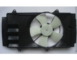 TOYOTA YARIS- 00/02; RADYATÖR FAN DAVLUMBAZI KOMPLE 1.4CC D-4D (5KANAT) (SİYAH) (TW)