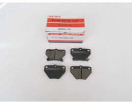 TOYOTA YARIS- 00/06; ARKA FREN BALATASI 1,0/1,3/1,5 (DİSK) (78,5X51,5X13,5) (DAIWA)
