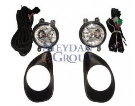 TOYOTA YARIS- 06/09; SIS LAMBASI SAG/SOL SET 2 PARÇA (ÇERÇEVE/ROLE/DÜGME/TESISAT ILE BIRLIKTE)