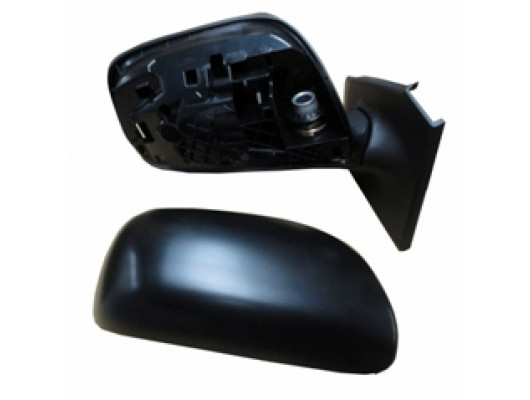 TOYOTA YARIS- 06/11; KAPI AYNASI SAĞ MANUEL SİYAH (DIŞTAN AYARLAMALI) (POLYWAY)