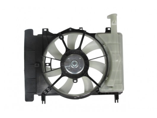 TOYOTA YARIS- 06/11; RADYATÖR FAN DAVLUMBAZI KOMPLE (7KANAT)(BİDONLU) (MOTORLU) (ORİS)