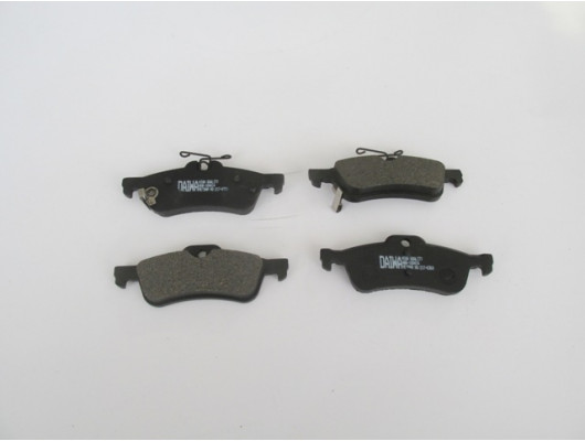 TOYOTA YARIS- 06/11; ARKA FREN BALATASI 1,0/1,3/1,5 (DİSK)(123,1X43,8X14)(BRAMAX)