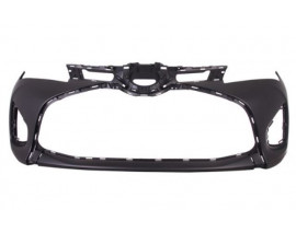 TOYOTA YARIS- 14/16; ÖN TAMPON SİYAH (SİS/PANJUR DELİKLİ) (TW)