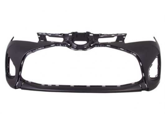 TOYOTA YARIS- 14/16; ÖN TAMPON SİYAH (SİS/PANJUR DELİKLİ) (TW)