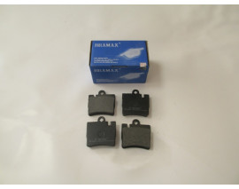 MERCEDES S CLASS- W220- 02/05; ARKA FREN BALATASI (KABLOSUZ)(DİSK)(72X69X14,90)(BRAMAX)