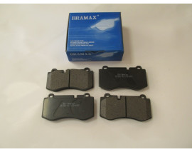 MERCEDES S CLASS- W221- 06/12; ÖN FREN BALATASI (KABLOSUZ)(DİSK)(141.5X76.1X17)(BRAMAX)