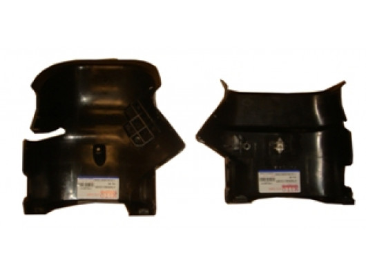TOYOTA HILUX- PICK UP LN145- 98/01; DİREKSİYON ALT/ÜST KAPAĞI SET SİYAH (PLASTİĞİ) (TW)