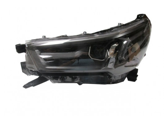 TOYOTA HILUX- PICK UP- 20/24; FAR LAMBASI SOL MOTORLU/LEDLİ/SİYAH (INVINCIBLE) (CASP)(E MARKLI)