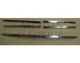 MERCEDES ML CLASS- W163- 98/05; ÖN PANJUR ÇITASI NİKELAJLI SET (5 PARÇA)