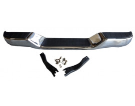 TOYOTA HILUX- PICK UP LN145- 02/05; ARKA TAMPON (NİKELAJLI ALTI OVAL BAĞLANTI BRAKETLERİ İLE)FPI