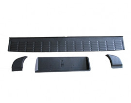 TOYOTA HILUX- PICK UP VIGO- 05/11; ARKA TAMPON ÜST PLASTİĞİ SET(4 PARÇA)(YAN SANAYİ TAMPON İÇİN)