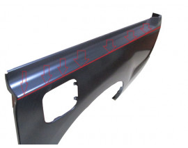 TOYOTA HILUX- PICK UP VIGO- 05/11; YARIM ARKA ÇAMURLUK SOL (ÜST KISMI KESİLİP TAKILABİLİR