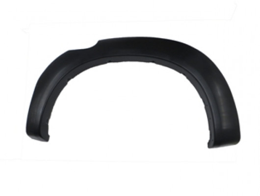 TOYOTA HILUX- PICK UP VIGO- 05/11; ARKA ÇAMURLUK AĞZI PLASTİĞİ SOL 4X4 SİYAH VE BEYAZ RENKLİ