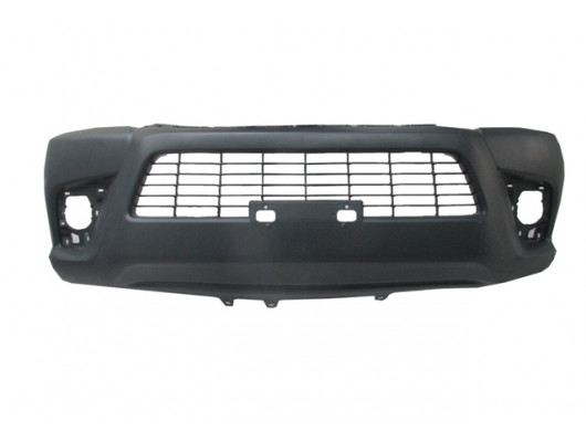 TOYOTA HILUX- PICK UP- 15/19; ÖN TAMPON SİYAH/PANJURLU/SİS DELİKLİ(ÇAMURLUĞU ÇIKINTILI TİP İÇİN)MY)