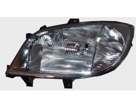 MERCEDES SPRINTER- 00/02; FAR LAMBASI SOL ELEKTRİKLİ/SİSLİ/ÇİZGİLİ CAM (H1/H1/H7)(TYC)