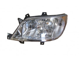 MERCEDES SPRINTER- 03/07; FAR LAMBASI SOL ELEKTRİKLİ/MOTORLU SİSLİ/ŞEFFAF CAM (AYFAR) (E MARKLI)