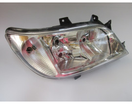 MERCEDES SPRINTER- 03/07; FAR LAMBASI SAĞ ELEKTRİKLİ/SİSLİ/ŞEFFAF CAM (AYFAR) (E MARKLI)