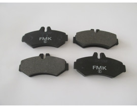 MERCEDES SPRINTER- 00/07; ARKA FREN BALATASI (KULAKSIZ)(KABLOSUZ)(DISK)(125,6X62X17,8)(FMK)