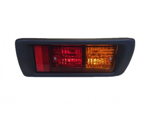 TOYOTA LANDCRUISER- PRADO- 99/02; ARKA TAMPON SİS LAMBASI SAĞ KIRMIZI/SARI