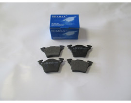 MERCEDES VITO- W638- 96/03; ARKA FREN BALATASI (DİSK)113/114/108/110/112 (105.3x53x17.5)(BRAMAX)