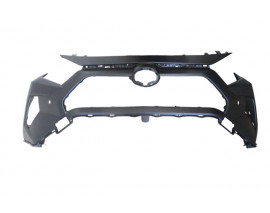 TOYOTA RAV4- 18/24; ÖN ÜST TAMPON ASTARLI SİYAH/SENSÖR DELİKLİ (TYG)