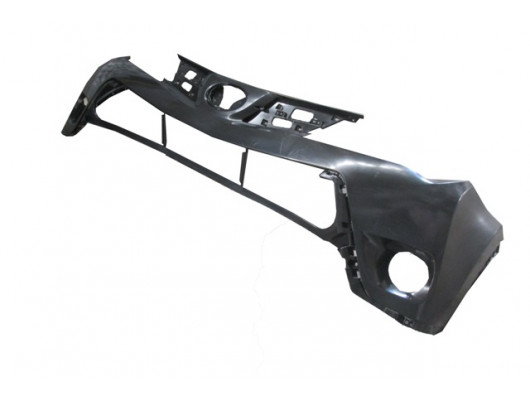 TOYOTA RAV4- 13/16; ÖN ÜST TAMPON SİYAH (SİS DELİKLİ)(TYG)