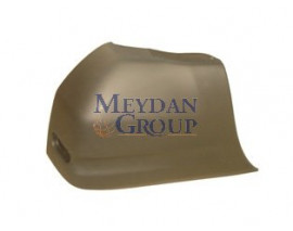 TOYOTA RAV4- 94/00; ARKA TAMPON UCU SOL 4 KAPI KOYU GRİ (REFLEKTÖR DELİKLİ) (TW)