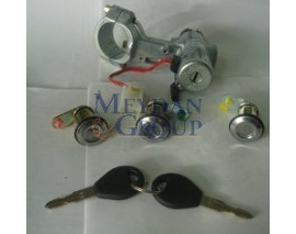 NISSAN MICRA- K11- 98/02; KONTAK KİLİT SETİ (3LÜ) (KONTAK/KAPI/BAGAJ) (TERMİKLİ)