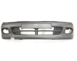 NISSAN MICRA- K11- 00/02; ÖN TAMPON KOYU GRİ (SİS/BAND DELİKLİ)(TÜV)(TYG)