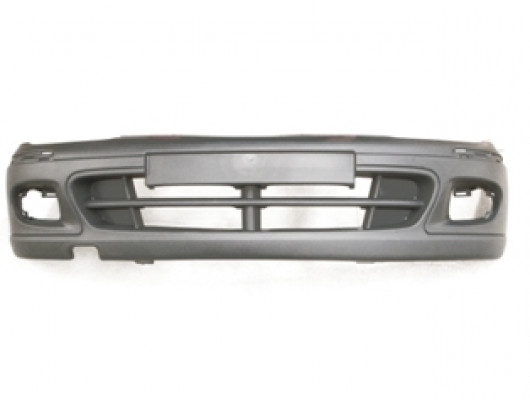 NISSAN MICRA- K11- 00/02; ÖN TAMPON KOYU GRİ (SİS/BAND DELİKLİ)(TÜV)(TYG)