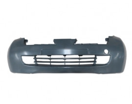 NISSAN MICRA- K12- 03/06; ÖN TAMPON GRİ (SİS DELİKLİ) (TW)