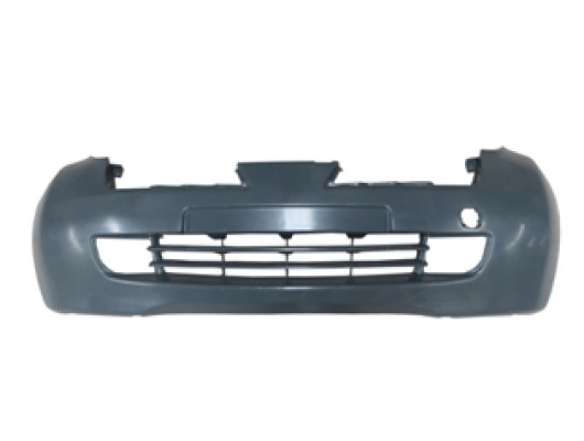 NISSAN MICRA- K12- 03/06; ÖN TAMPON GRİ (SİS DELİKLİ) (TW)