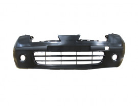 NISSAN MICRA- K12- 07/10; ÖN TAMPON SİYAH (SİS DELİKLİ)(TÜV)(TYG)