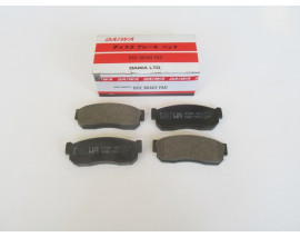 NISSAN SUNNY- B11 CD17- 84/86; ÖN FREN BALATASI BENZİNLİ TİP (DİSK) (108,6X37X16) (DAIWA)