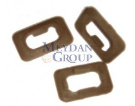 NISSAN SUNNY- B11 CD17- 84/88; ÖN/ARKA KAPI İÇ KİLİTLEME TOPUZU ÇERÇEVESİ KAHVE