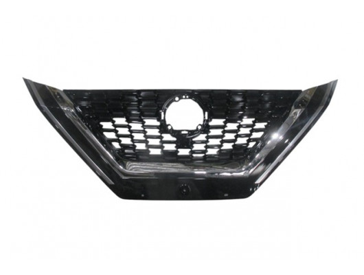 NISSAN QASHQAI- J12- 22/24; ÖN PANJUR SİYAH NİKELAJ ÇITALI KAMERA DELİKSİZ (TYG)