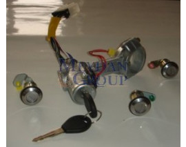 NISSAN SUNNY- N14- 94/96; KONTAK KİLİT SETİ (3LÜ) (KONTAK/KAPI/BAGAJ) (5KAPI)
