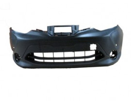 NISSAN QASHQAI- J11- 14/16; ÖN TAMPON SİYAH (SİS DELİKLİ/SENSÖR DELİKLİ) (TYG)