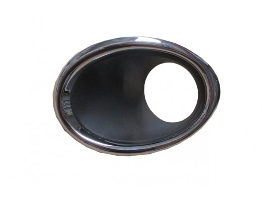 NISSAN QASHQAI- J11- 14/16; SİS LAMBA ÇERÇEVESİ SOL NİKELAJLI (SİS DELİKLİ) (TW)