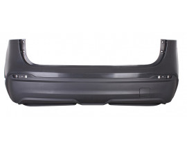 NISSAN QASHQAI- J11- 17/21; ARKA TAMPON SİYAH (SENSÖR DELİKSİZ)(VISIA/TEKNA/SKYPACK)(TYG)