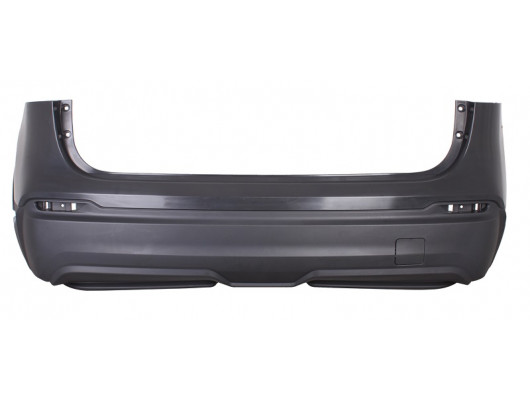 NISSAN QASHQAI- J11- 17/21; ARKA TAMPON SİYAH (SENSÖR DELİKSİZ)(VISIA/TEKNA/SKYPACK)(TYG)