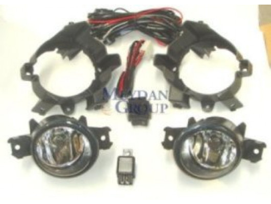 NISSAN QASHQAI- J10- 07/09; SİS LAMBASI SAĞ/SOL SET (ROLE/DÜĞME/TESİSAT İLE BİRLİKTE) (ESUSE)