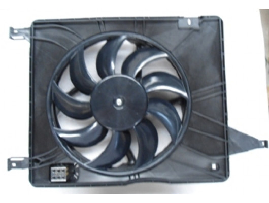 NISSAN QASHQAI- J10- 07/09; RADYATÖR FAN DAVLUMBAZI RESİSTANSLI 9 KANAT (DİZEL TİP) (TW)