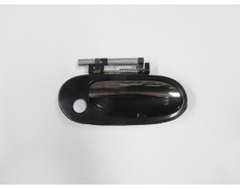 NISSAN ALMERA- N16- SD/HB- 00/06; ÖN KAPI DIŞ AÇMA KOLU SAĞ SİYAH(ELCEĞİ NİKELAJLI)(ŞİFRE DELİKLİ)TW