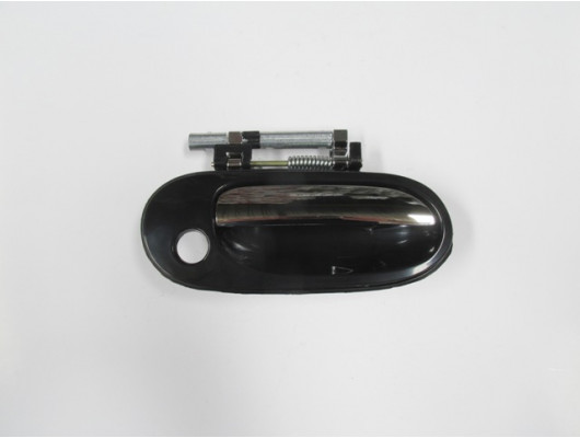 NISSAN ALMERA- N16- SD/HB- 00/06; ÖN KAPI DIŞ AÇMA KOLU SAĞ SİYAH(ELCEĞİ NİKELAJLI)(ŞİFRE DELİKLİ)TW