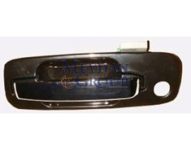 NISSAN X TRAIL- 02/07; ÖN KAPI DIŞ AÇMA KOLU SOL (KOLU NİKELAJLI/ÇERÇEVESİ SİYAH)