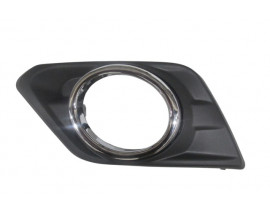 NISSAN X TRAIL- 13/16; SİS LAMBA KAPAĞI SOL SİS DELİKLİ NİKELAJ ÇERÇEVELİ (TW)